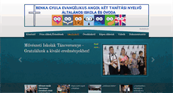 Desktop Screenshot of benka.hu