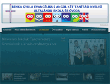 Tablet Screenshot of benka.hu